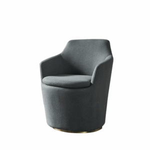 Fauteuil lounge Sanremo forme tonneau