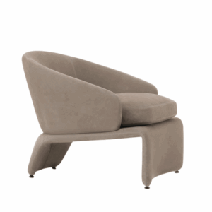 Fauteuil lounge Ventimiglia avec pouf