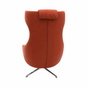 Sillón lounge Cortina con otomana - acabado de lujo