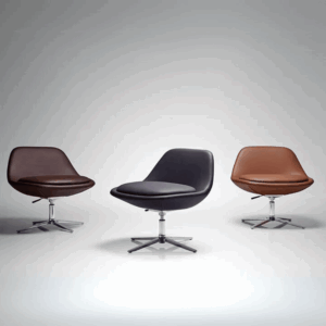 Chaise lounge Milanello-B with star base