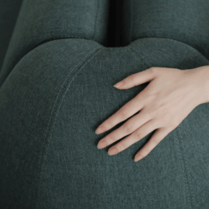 Banquette Barletta trois places en tissu