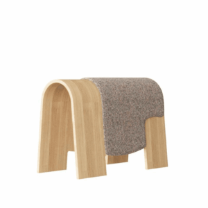 Pouf tabouret Polignano en bois