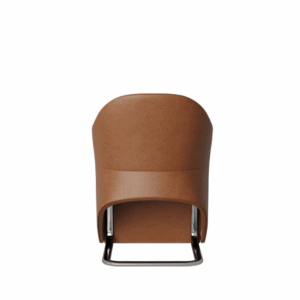 Lounge armchair Manfredonia in faux leather - luxury finish