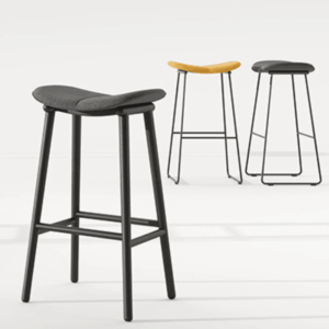 Bar high chair Laterza-B in wood
