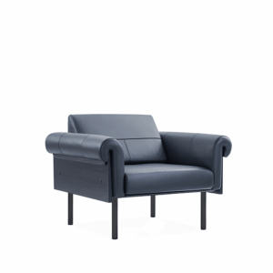 Canapé lounge Convillaria une place en cuir – style européen