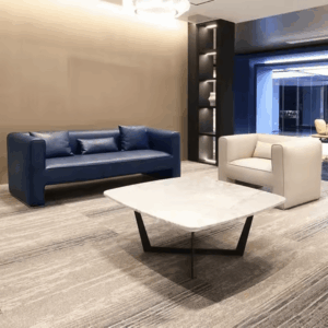 Three-seater leather lounge sofa Gong