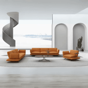 Canapé lounge Cloud trois places en tissu