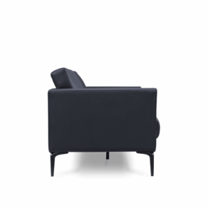 Sofá lounge Stretch de tres plazas en cuero