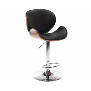 Adjustable height swivel leather bar stool Firenze