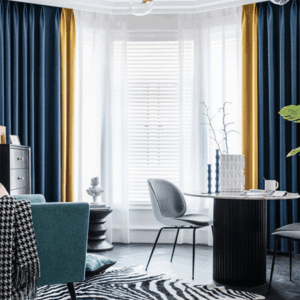 Chaise de comedor Trento de plástico con cojín de tela