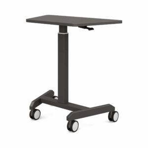 Mesa auxiliar Avesta-C trapezoidal móvil con pistón de gas