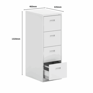 Armoire de classement Filippo-VFC3 en acier à tiroirs verticaux