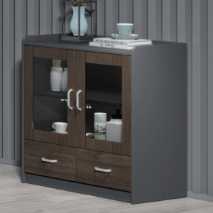 Meuble bas de rangement Noon en bois – format compact