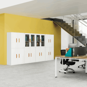 Armoire de classement Filippo-WDG en acier à portes vitrées battantes