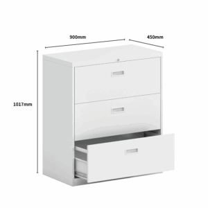 Armoire de classement Filippo-LFC3 en acier à tiroirs latéraux