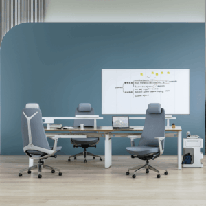 Silla de oficina Dalarna moderna ergonómica - respaldo alto