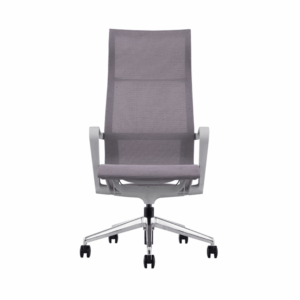 Silla de oficina Djug ergonómica moderna de malla - respaldo alto