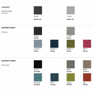 Silla de oficina ergonómica avanzada Kanye K30 de alta espalda