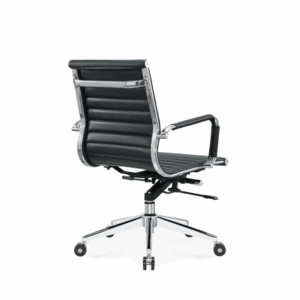 Sillón de reunión Liam88-Easy de cuero sintético