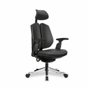 Ergonomic double backrest Judiy office chair - high backrest