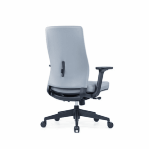 Executive chair Yorick-M with advanced ergonomic features in leather - mid-high backrest