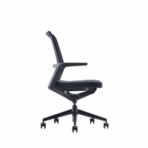 Modern ergonomic swivel office chair Morics - mid-high backrest