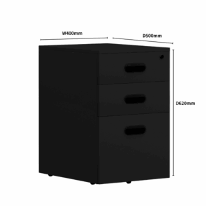 Caisson mobile Filippo2 en acier à 3 tiroirs