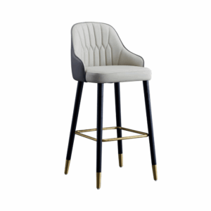 High chair Zorrito in wood and leather