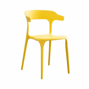 Chaise Tisdag empilable en plastique