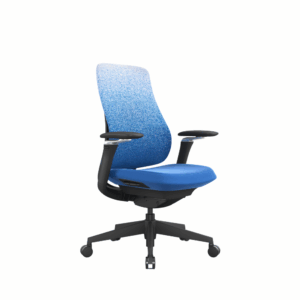 Silla de oficina ergonómica premium Unea-M en malla - respaldo medio-alto