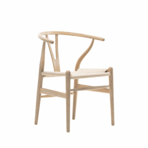 Chaise Kisocos en bois tressé