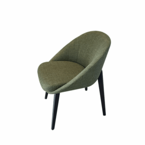 Chaise Globo ovale en tissu