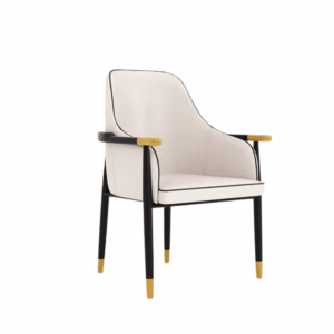 Lounge armchair Jupiper in leather - luxury finish