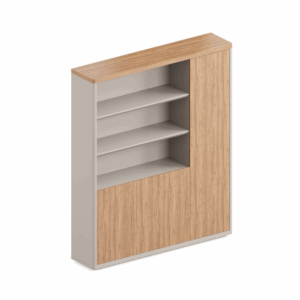 Biblioteca abierta Morges-B de madera