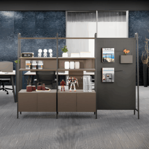 Bibliothèque modulaire Neuchatel-A à étagères ouvertes