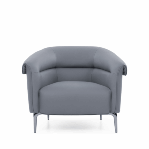 Sillón lounge Loft de cuero