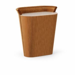 Banque d’accueil en carton pliable 110 x 110 cm