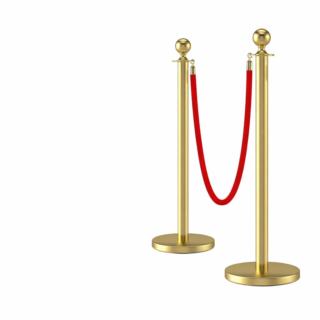 Guiding posts with cords - Sold in a set of 2 - Image 6