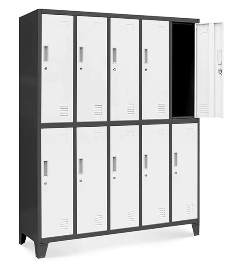 Armoire vestiaire 10 portes 136 x 180 x 45 cm – Image 3