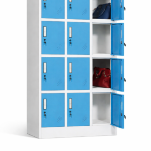 Armoire vestiaire 12 portes 90 x 180 x 42 cm