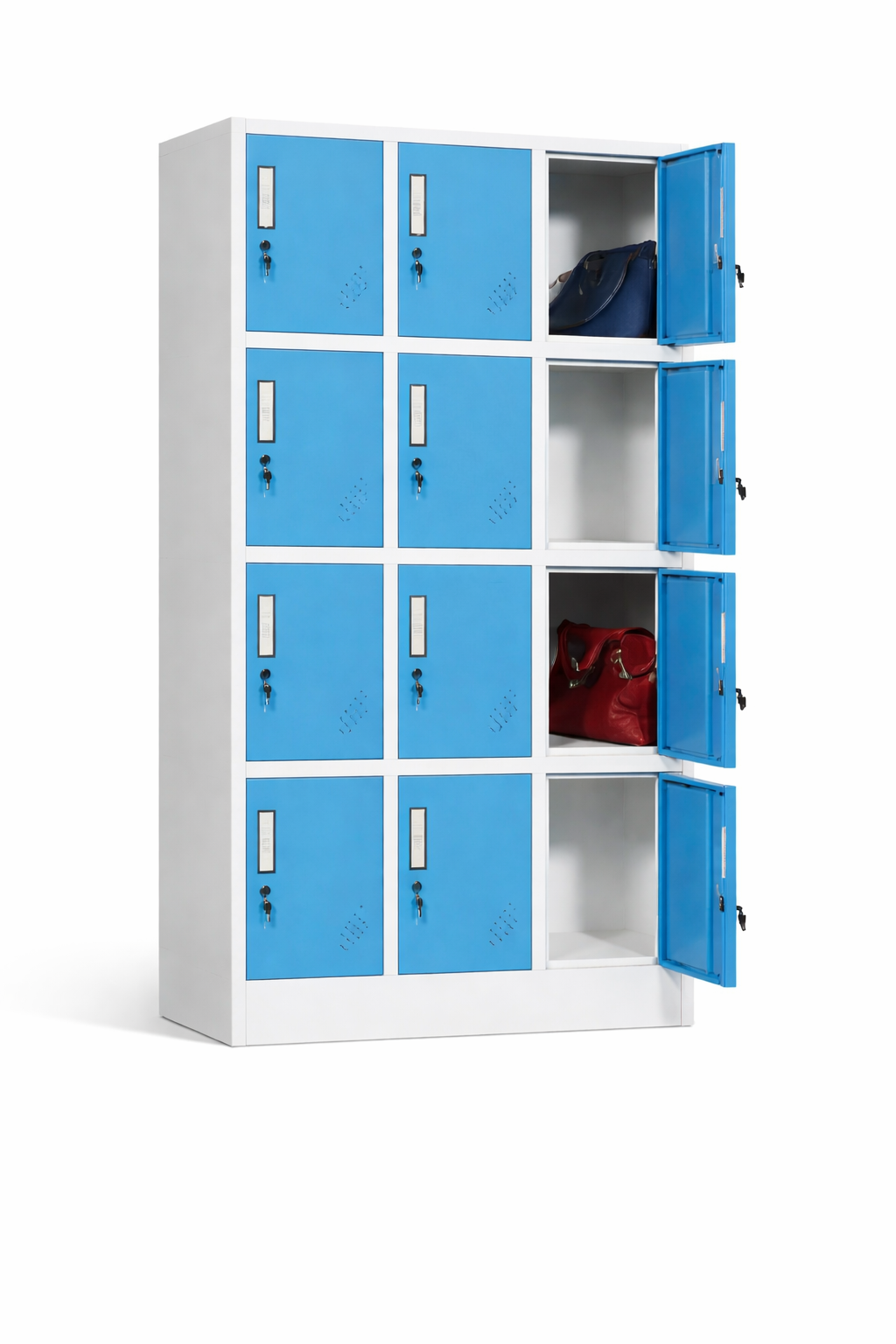 Armoire vestiaire 12 portes 90 x 180 x 42 cm