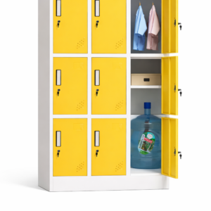 Armoire vestiaire 6 portes 90 x 180 x 42 cm