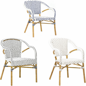 Sillón de terraza Sablons de mimbre