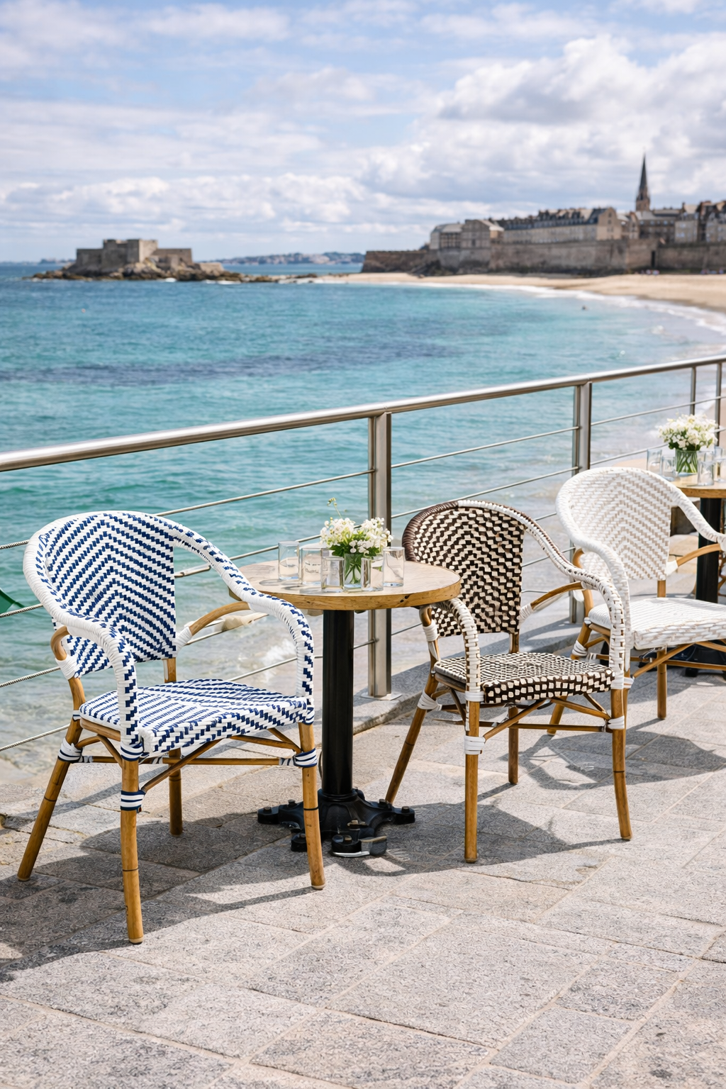 Sillón de terraza Sablons de mimbre - Imagen 2