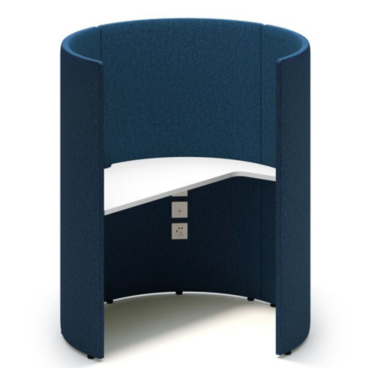 Individual acoustic desk Roundo