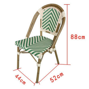 Bistro rattan chair Montparnasse Collection model 01