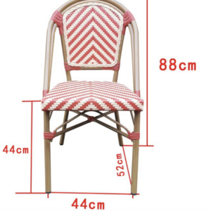 Chaise de bistró de ratán Colección Montparnasse modelo 05