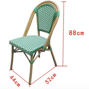 Bistro rattan chair Collection Montparnasse model 07