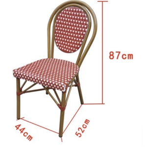 Bistro rattan chair Collection Montparnasse model 09