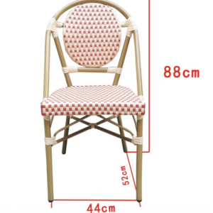 Chaise bistró de ratán Colección Montparnasse modelo 14